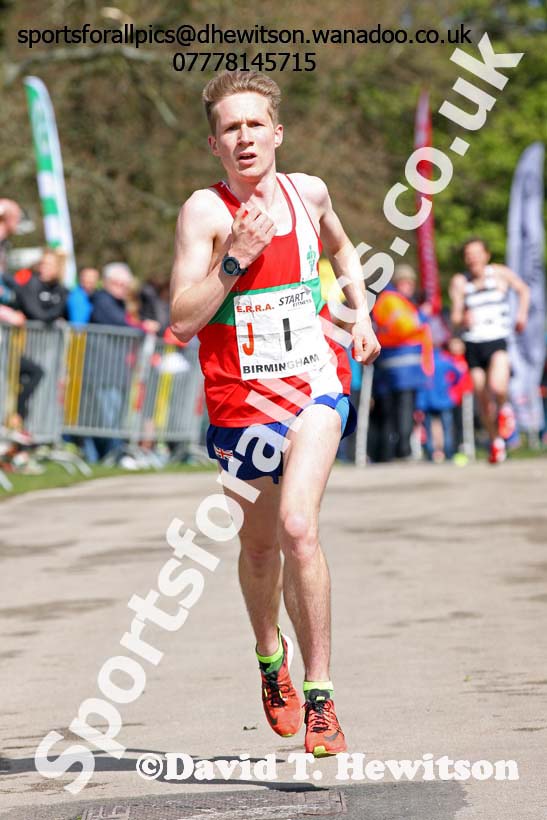 Senior mens English National 12 Stage Road Relay, 2016 English National 12 and 6 Stage Road Relays, Sutton Coldfield, Birmingham. Photo: David T. Hewitson/Sports for All Pics